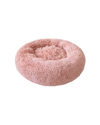 Calming bed peach pink